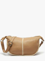 Cross Body Tas Brodery Miniprix Bruin brodery 19673